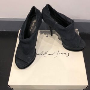 Elizabeth and James- high heel booties!
